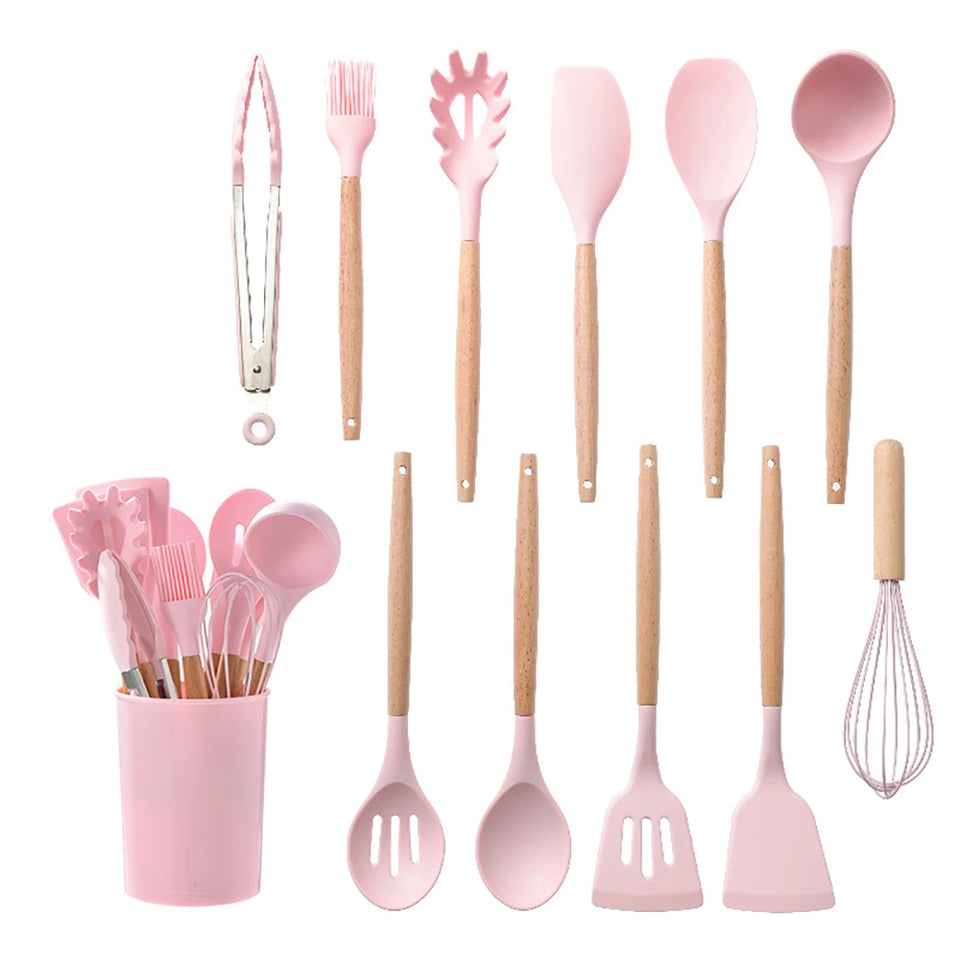 conjunto de utensílios de cozinha sensação do momento