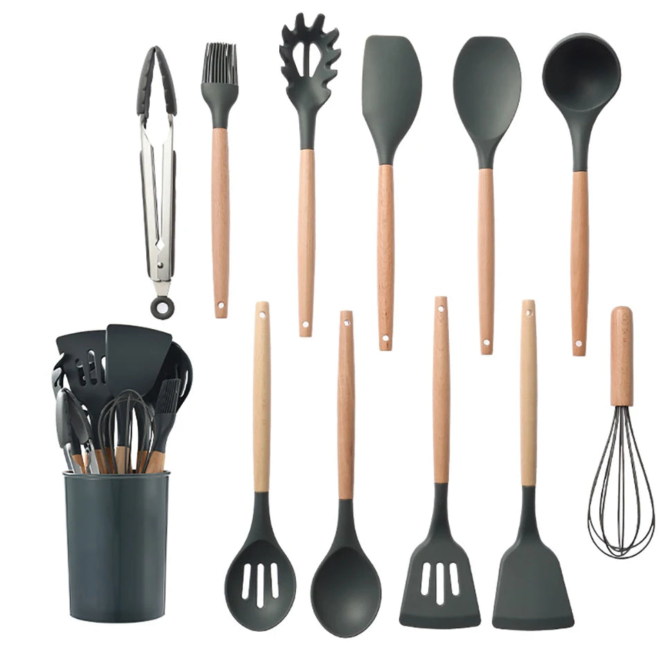 conjunto de utensílios de cozinha sensação do momento