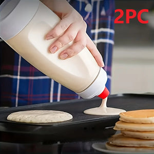 Batedor de massa para panquecas com liquidificador e batedor de arame para assar em restaurantes, panquecas, cupcakes, muffins, crepes e muito mais Sucesso Ativo