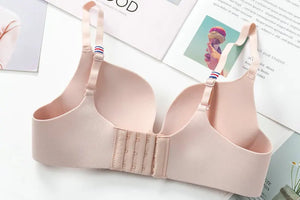 Moda peça única top feminino roupa íntima lingerie sexy sutiã push up sem costura bralette sem fio