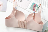 Moda peça única top feminino roupa íntima lingerie sexy sutiã push up sem costura bralette sem fio