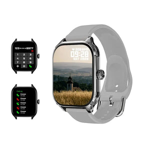Smartwatch LAXASFIT H9 e H6 – Atende Chamadas, Monitora Calorias, Frequência Cardíaca e Oxigênio no Sangue via Bluetooth