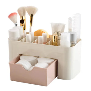 organizador de plástico para maquiagem e esmalte