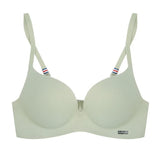 Moda peça única top feminino roupa íntima lingerie sexy sutiã push up sem costura bralette sem fio