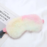 Mascara de dormir pelúcia macia para os olhos