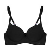 Moda peça única top feminino roupa íntima lingerie sexy sutiã push up sem costura bralette sem fio