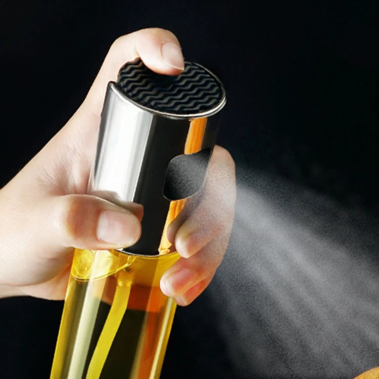 spray de azeite de oliva, frasco de spray de aço inoxidável