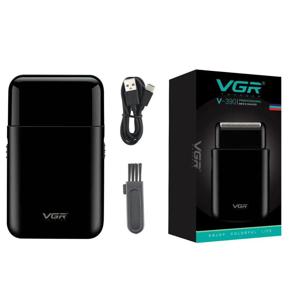 Aparador de barba sem fio VGR390 mini lamina