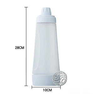 Batedor de massa para panquecas com liquidificador e batedor de arame para assar em restaurantes, panquecas, cupcakes, muffins, crepes e muito mais Sucesso Ativo