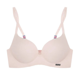 Moda peça única top feminino roupa íntima lingerie sexy sutiã push up sem costura bralette sem fio