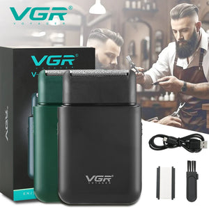 Aparador de barba sem fio VGR390 mini lamina
