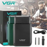 Aparador de barba sem fio VGR390 mini lamina