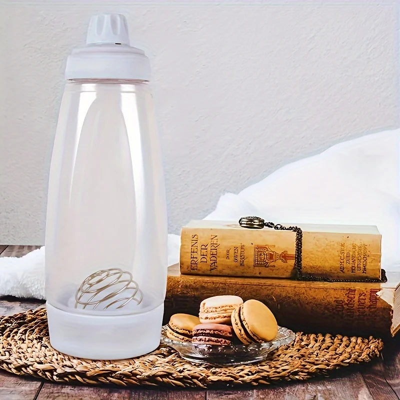 Batedor de massa para panquecas com liquidificador e batedor de arame para assar em restaurantes, panquecas, cupcakes, muffins, crepes e muito mais Sucesso Ativo