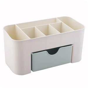 organizador de plástico para maquiagem e esmalte