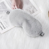 Mascara de dormir pelúcia macia para os olhos