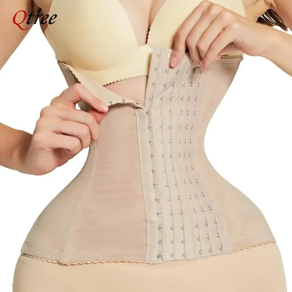 Vestido Qtree, cinto modelador de cintura, modelador de barriga feminino